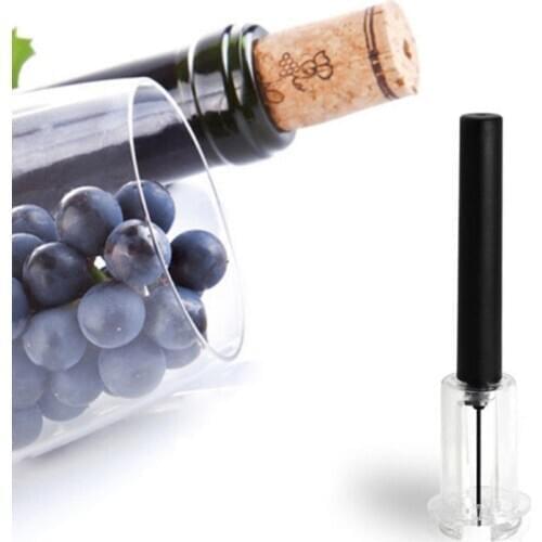 New Red Wine Bottle Opener Cork Remover Easy Air Pump Pressure Corkscrew Tools