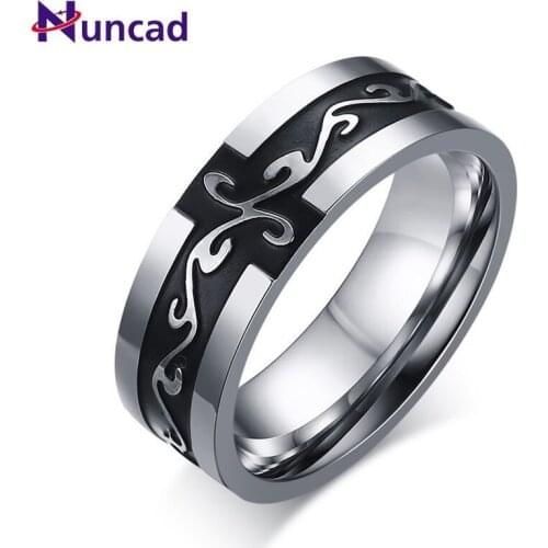 New Simple Stainless Steel Mens Titanium Steel Retro Dragon Fashion Mens Jewelry