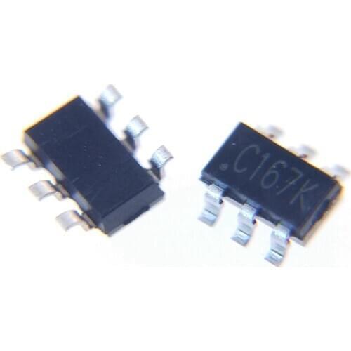 Original 100PCS/LOT AZC199-04S.R7G C167K C167 NEW Transistor SOT-23-6 SOT-363