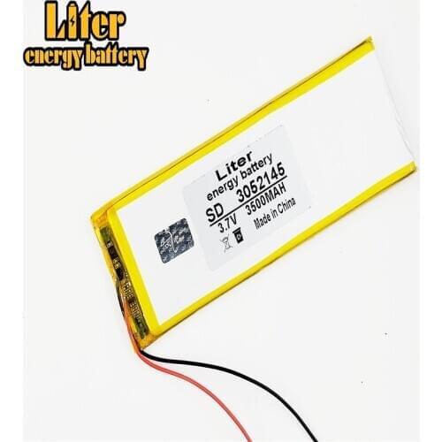 Polymer battery 3500mah 3.7V 3052145 smart home MP3 speakers Li-ion battery for dvr,GPS,mp3,mp4,cell phone,speaker