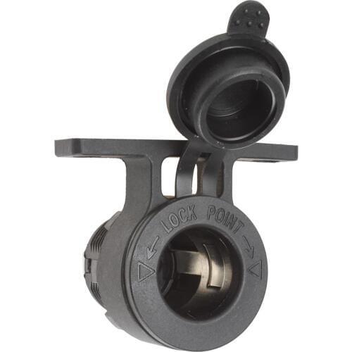 Dustproof & Waterproof 12V Accessory Power Socket Modified Car Boat Motorcycle Cigarette Lighter Plug