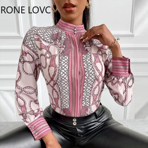 RFORX PANS Satin Blouses