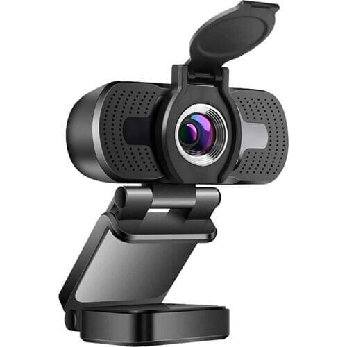 Webcam 1080P Mini Camera Free Driver Web Cam Student Class Computer Camera Micro Inside with Cover Web Camera for PC