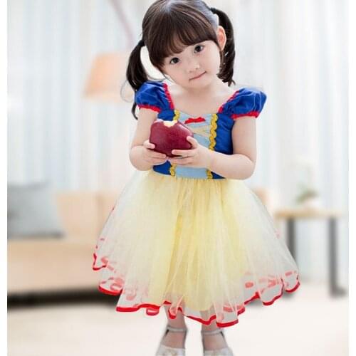 Blast Christmas childrens dress, snow white dress, childrens dress, girls 'dress