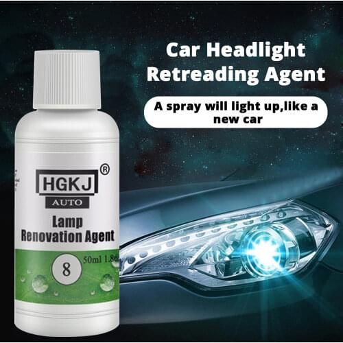 20ml/50ml Applicable Styling Lens Restoration Headlight Repair Care Shampoo Polishes Washing Accessories Headlight Paint Cleaner