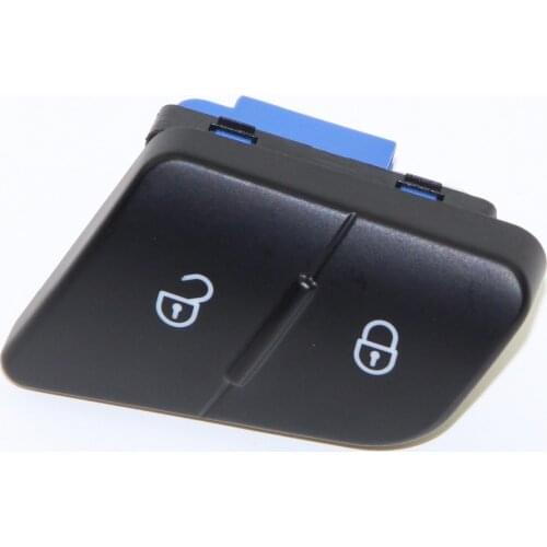 1Pcs Car Side Driver Window Center Door Lock Control Switch Button New For VW Passat B6 3C 2006-2011 3C0 962 125 B 3C0962125B