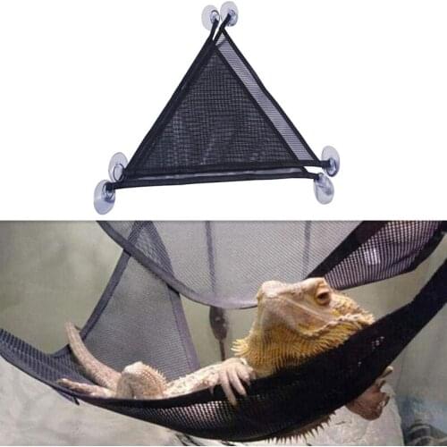 2Pcs/Set Reptile Lizard Hammock Mesh Sleeping Bed Play Toys Swing Oxford Fabric For Reptile Snake Lizard Climb Products