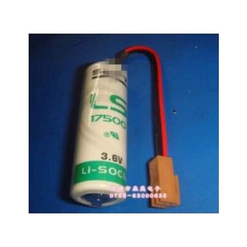 20pcs New original LS17500 17500 A Size 3.6V PLC industrial automation equipment CNC machine lithium battery with plugs
