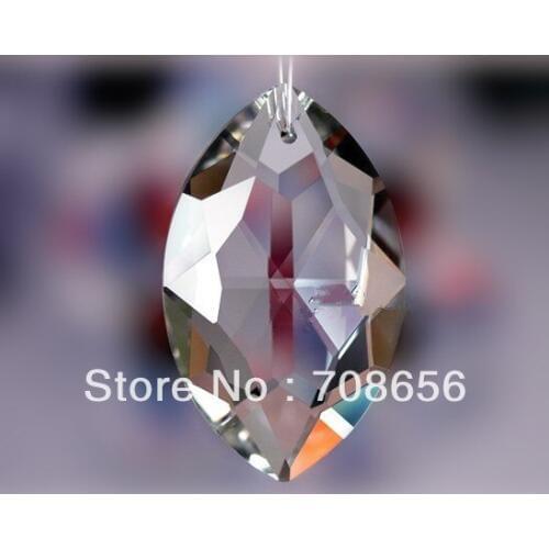38mm 63mm MACHINE CUT CHANDELIER CRYSTAL MARQUIS DROP PENDANT