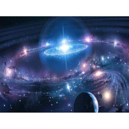 Diamond Painting Space Planet Landscape DIY 5D Diamond Embroidery Sale Full Set Rhinestone Cross Stitch Home Decor