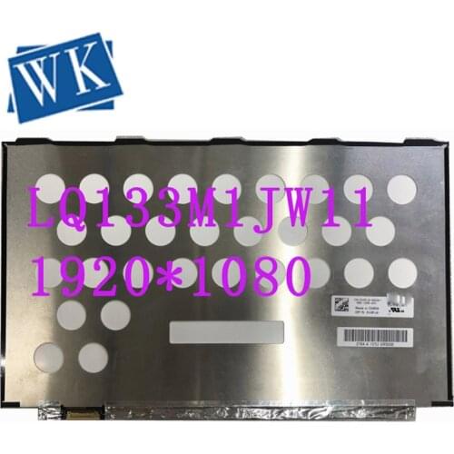 Free Shipping LQ133M1JW11 fit LQ133M1JW21 LQ133M1JW23 13.3"Laptop LCD Screen IPS 1920*1080 EDP 30 Pins for DELL XPS 13-9343