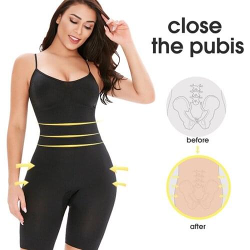 Full Body Shaping Seamless Shapewear Waist Abdomen And Hip Jumpsuit