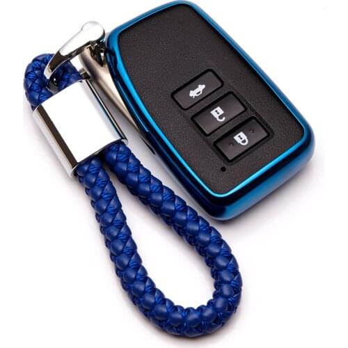 Car Key Case Cover For Lexus NX GS RX IS ES GX LX RC 200 250 350 LS 450H 300H Soft TPU Protection Shell Car Styling Cover Case