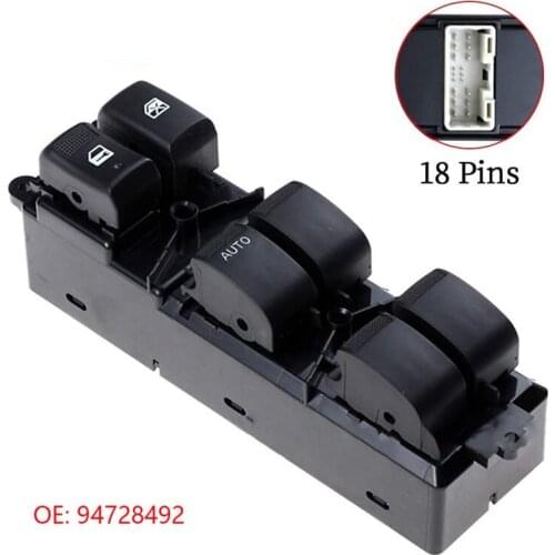 Power Window Main Control Switch, 94728492 For Chevrolet GMC S10 Car Accessories