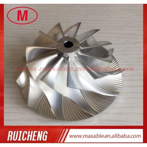 GTX3582 11+0 blades 61.34/82.00mm turbocharger billet/milling/aluminum 2618 compressor wheel
