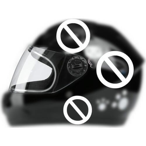 The lens only for ourself brands nuoman full kids helmet 525 model