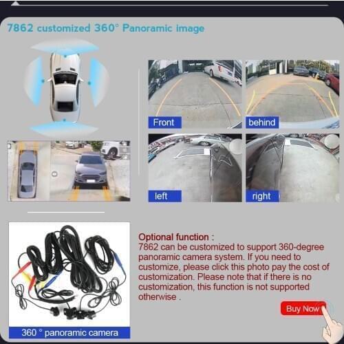 Navifly Optional 360 camera for 7862 series