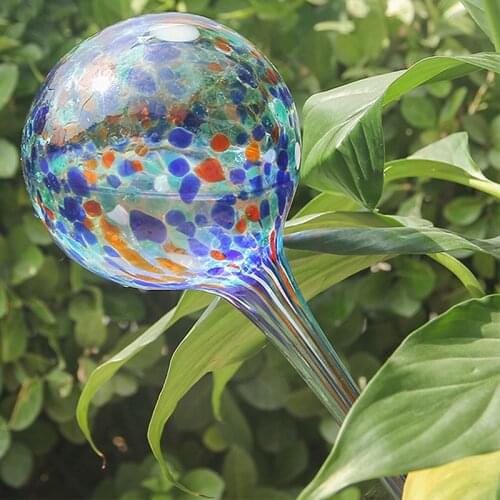 NEW Automatic Plant Watering Globes Decorative Hand-Blown Glass Self Watering Bulbs For House Plant Pot Soil Garden Watering