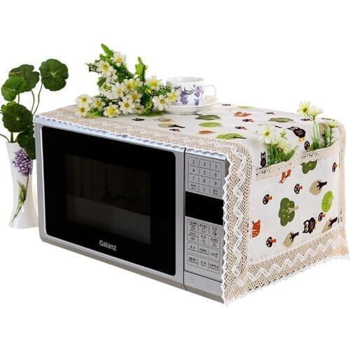 Dustproof Microwave Oven Cover Multifunction Electric Oven Covers With Storage Bags