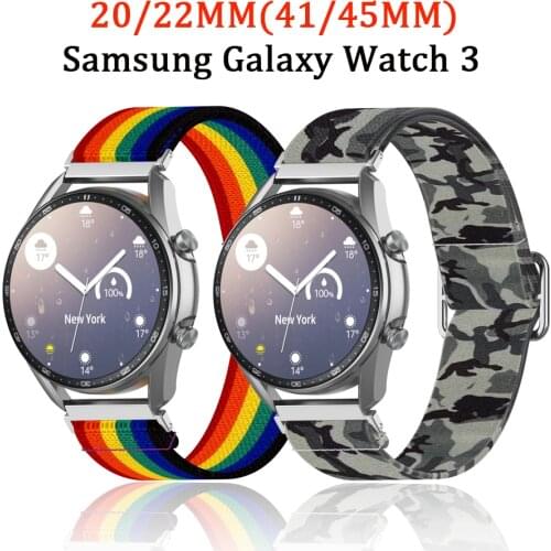 20mm 22mm Flower Printing Watchband For Samsung Galaxy Watch 42mm Active 2 40mm Bracelet Band Strap For Gear S2 Amazfit bip GTS