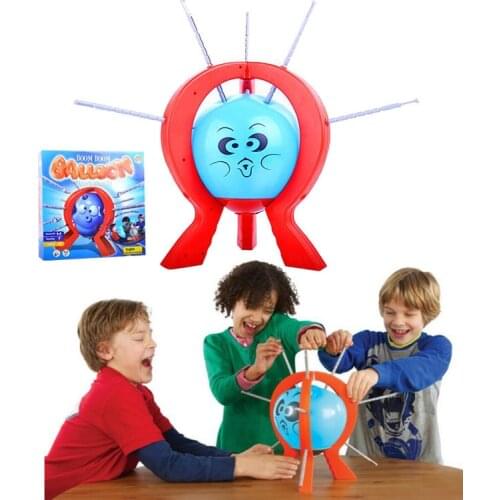 [Funny] Balloon Poking Game Don't Blow It crazy Party game for Family Parent-child Fun toy popular board games gift