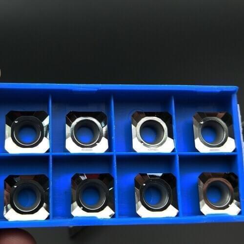 10pcs SEHT1204AFFN-X83 H01 / SEHT43AFFN-X83 H01 high quality CNC lathe carbide insert blade processing stainless steel