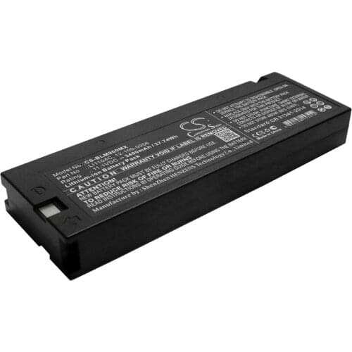 CS 3400mAh/37.74Wh battery for Biolight M66,M8000,M9000,M9000A,Moniteur M9000A,Moniteur M9500 12-100-0006,LI1104C