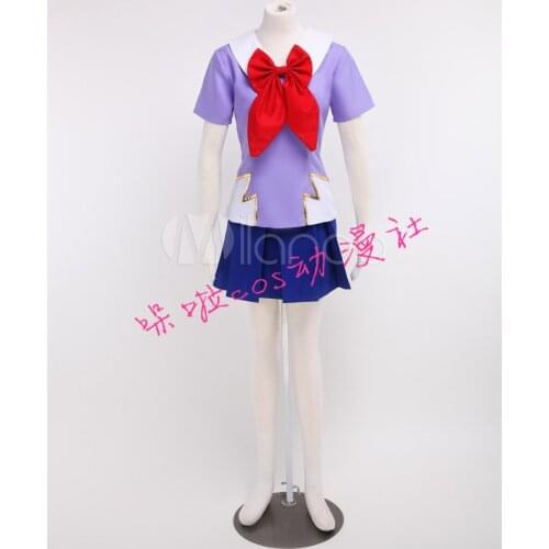 Free Shipping The Future Diary Heroine Gasai Yuno Cosplay Costume