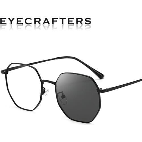 EYECRAFETRS 2021 NEW Womens Mens Anti-Blue Light Glasses Goggle Reader Eyeglasses Frame Computer Glasses Photochromic Glasses