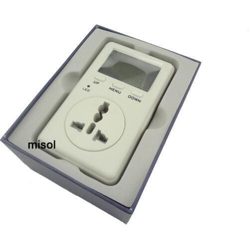 Italy Plug Ammeter Energy Power Watt Voltage Volt Meter Monitor Analyzer, electrical plug, power plug