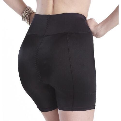 LIZ Lady Butt Lifter Hip Enhancer Underwear Padded Panties Abundant Buttocks Knickers Shemale Lingerie Breast Forms Black Size L