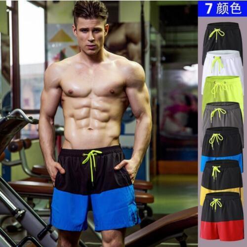 Mens sports shorts fitness running training basketball shorts baggy shorts