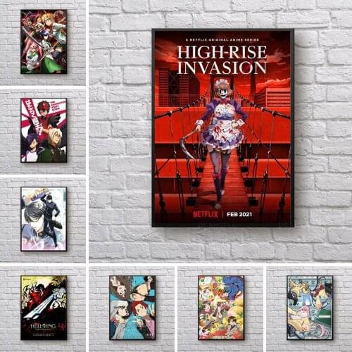 Canvas Prints Poster Wall Art Hetalia Axis Anime Japan Fight Painting Living Room Pictures Home Decor Cuadros Modular No Frame