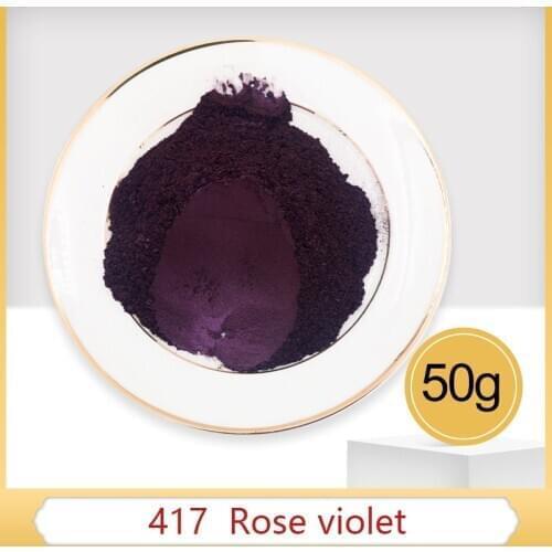 Pearl Powder Acrylic Paint Pigment 50g Rose Violet for Arts Automotive Paint Soap Eye Shadow Dye Col