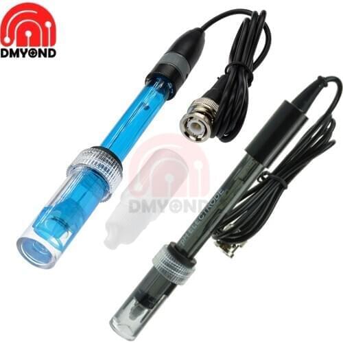 PH Electrode Probe BNC Contor Ph Tester Probe Detection Detect Medidor Probe for Aquarium Hydroponic PH Controller Meter Sensor