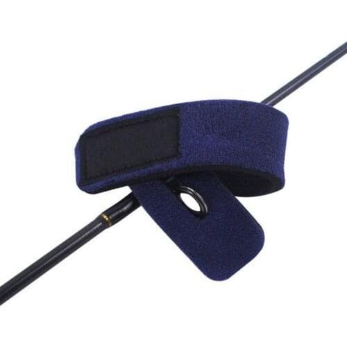 Rod Belt Muticolor Beam Nylon Fabric Cable Tie Binding Fastener Belt for Fishing Lover Rod Belt