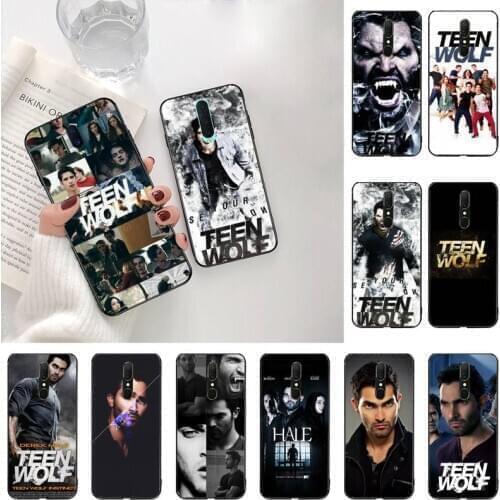 TV Teen Wolf Derek Hale Black TPU Soft Phone Case Cover For Oppo A5 A9 2020 Reno2 Z Renoace 3pro Realme5Pro
