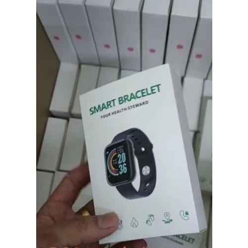 D20 Bluetooth Smart Watches Men Waterproof Sport Fitness Tracker Smart Bracelet Blood Pressure Heart Rate Monitor Y68 Smartwatch