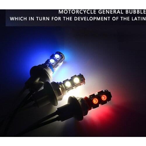 Universal Motorcycle Pedal Lantern Modification Accessories Light Fog Light Steering Bulb Turning Light LED Plug-in Bulb