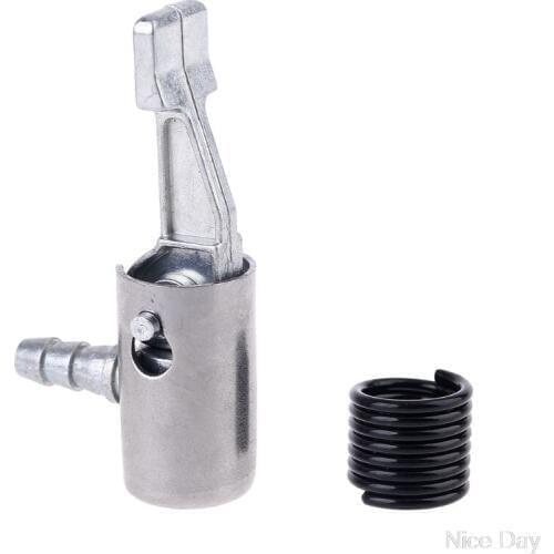 Tire Inflator Lock on Air Chuck Air Compressor Chuck Hose End w/ Barb Connector Ju08 20 Dropship