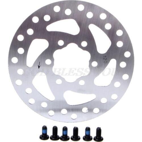 1 Set Mechanical Cycling Bicycle Disc Brake Rotor For 120mm MTB Mountain Bike Drop Shipping