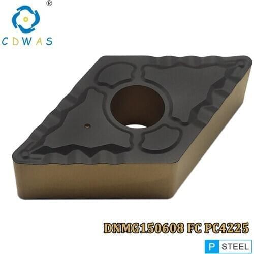 10PCS DNMG150608 FC PC4225 External Turning Tool High Quality DNMG 150608 Carbide Inserts CNC Lathe Cutter Tools For Steel