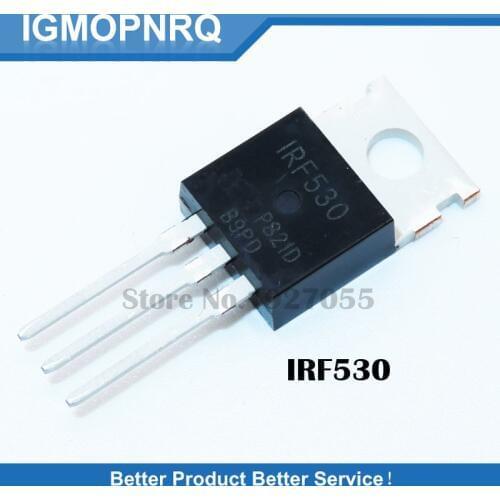 10pcs/lot IRF530N IRF530 TO-220 IRF530NPBF MOSFET