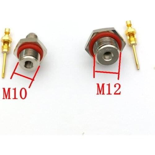 10pcs RP-SMA Female Connector for RG174 RG316 LMR100 Cable Wire For M10 M12 Waterproof Box Wireless