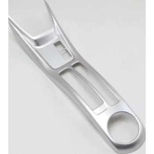 Car-styling 1set stainless steel For Toyota Vios 2017 Gear box Bright stalls Light box sticker