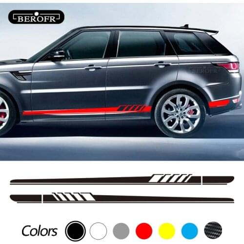 For Mitsubishi Lancer 10 9 EX Outlander 3 ASX L200 Ralliart Competition Car Side Stickers Vinyl Film Car Tuning Accessories 2Pcs
