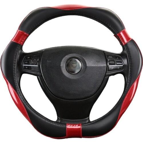 Car Steering Wheel Cover Hexagon Grip Cover Handle Cover Car Accessories Decor for Audi A3 R8 Jaguar Xf Bmw E90 X5 f80 m3 m4