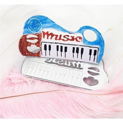 Childrens Electronic Organ Metal Cutting Dies For DIY Scrapbook paper craft Album Embossing Cards Decorative dies