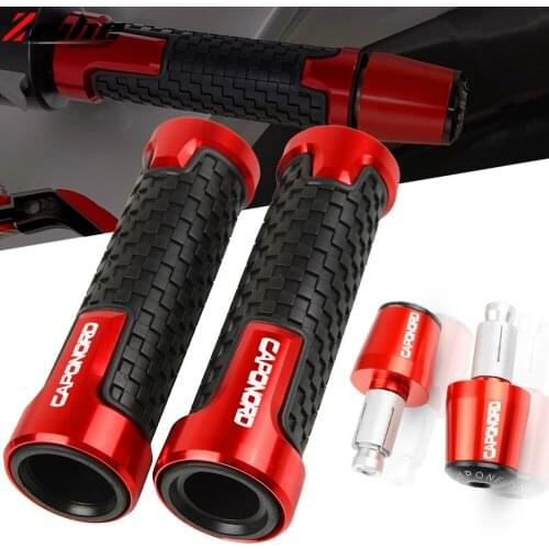 For Aprilia CAPONORD ETV1000 2002-2007 2003 2004 2005 2006 ETV 1000 Motorcycle 22mm Handlebar Grips Handle Bar Grip Cap End Plug