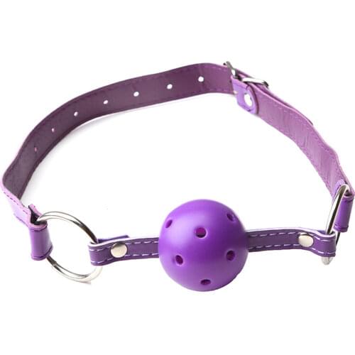 Adult Couple Sex Game Toy Hollow Ball Mouth Ball Gag Cork Sex Romance Love Love Adult Toy